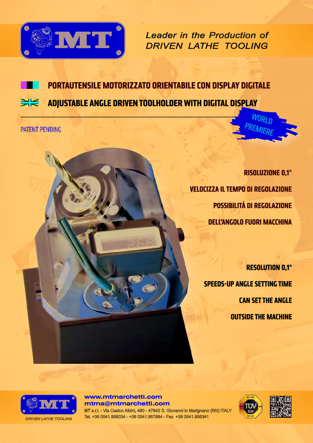 MT-NEW- Adjustable Angle with Digital Display