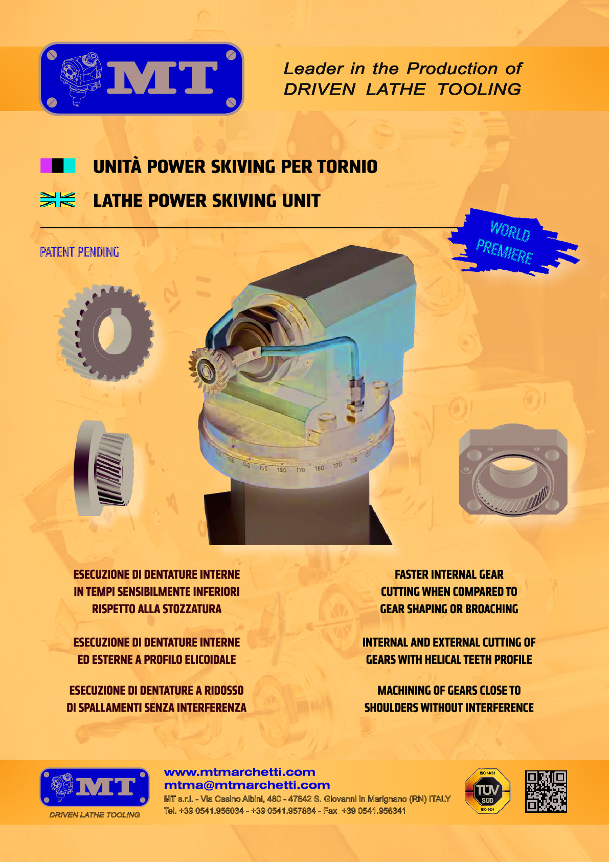 MT-NEW-Lathe Power Skiving Unit